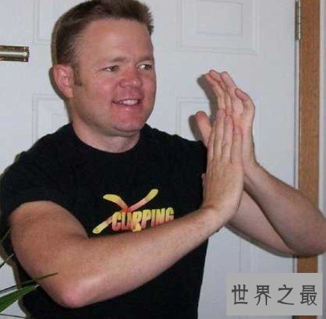 世界上拍掌最快速度最快的人,每分钟1080次