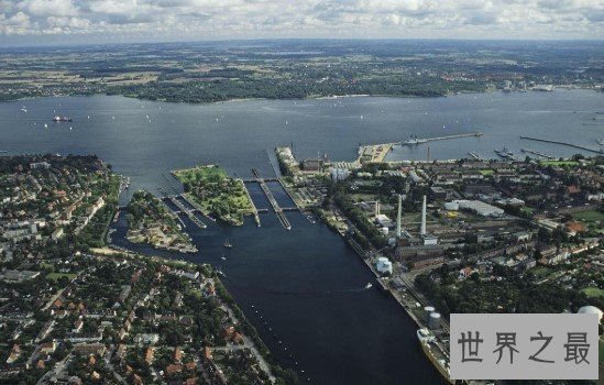 德国最长的运河,全长为98.26公里的基尔运河