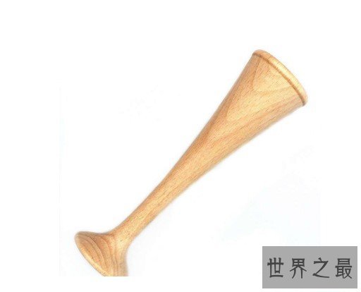 世界上第一个木质的听诊器,有160多年的历史