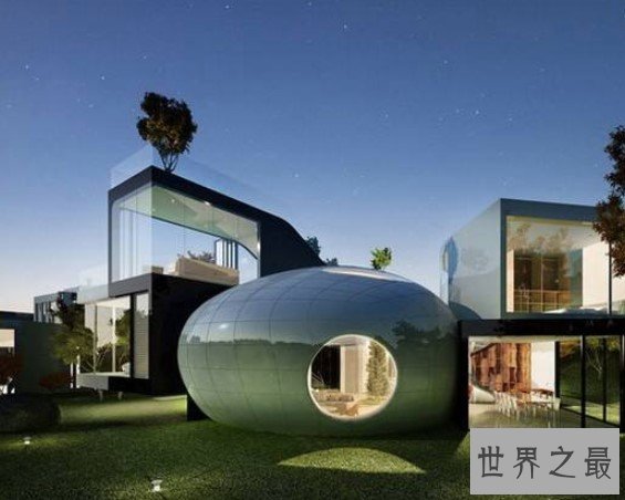 世界上最豪华的别墅,无论何时都焕然一新的蚕茧屋