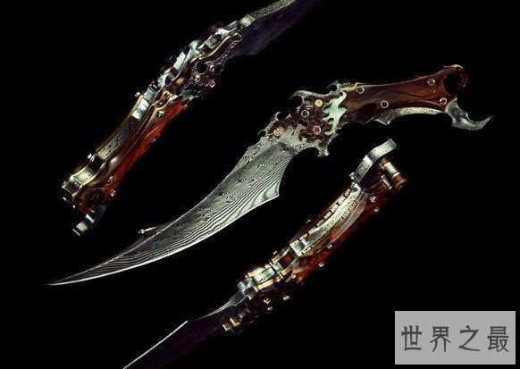 世界上刃最多的刀,一把有182个刃的刀