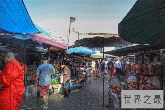 世界最大周末市场居然在曼谷,上万个摊位让你选择