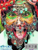 巴西女护士在脸上打6000多个孔，破吉尼斯纪录