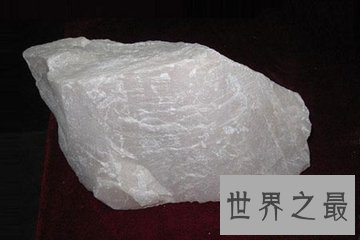 世界上最软的石头软到让人们意想不到的地步
