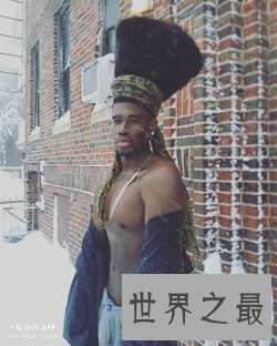 世界上最高的扫把发型,高52厘米(看图绝对吊炸天)