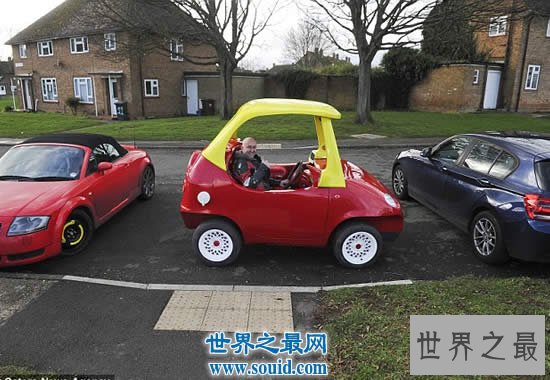 世界上最大的扭扭车,成人的玩具(时速可达112码)