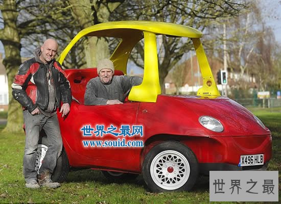 世界上最大的扭扭车,成人的玩具(时速可达112码)