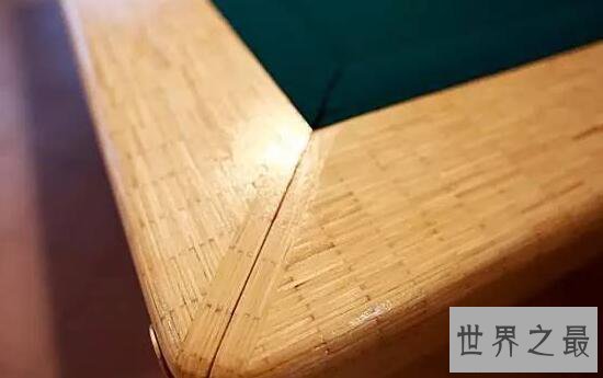 捷克神人造火柴台球桌，185万根火柴创世界纪录