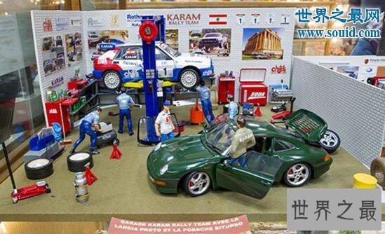 收集汽车模型最多的人，黎巴嫩的Billy(37777辆)