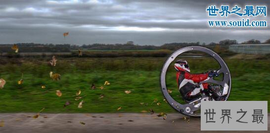 世界上最快速的单轮摩托车，时速98.464公里