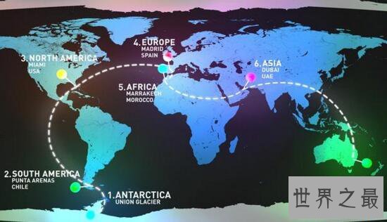 777挑战世界纪录，6天跑完七大洲