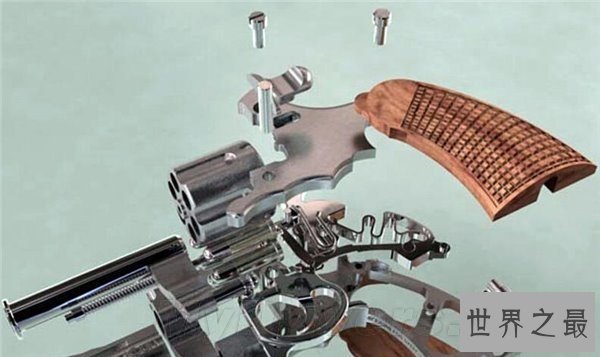 世界上最小的手枪，只有5.5厘米长(售价280万)