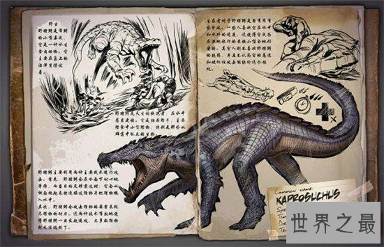 猪鳄是一种史前鳄鱼,通过化石考古发现它们的存在