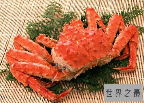 世界最大的螃蟹皇帝蟹 怎么吃好吃是个问题