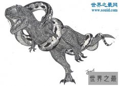 远古巨兽沃那比蛇，能生吞恐龙(比泰坦蟒更加凶残)