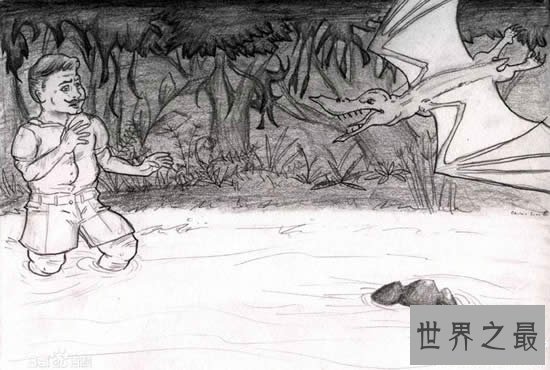 全球十大传说中的恐怖生物，未知世界生物体
