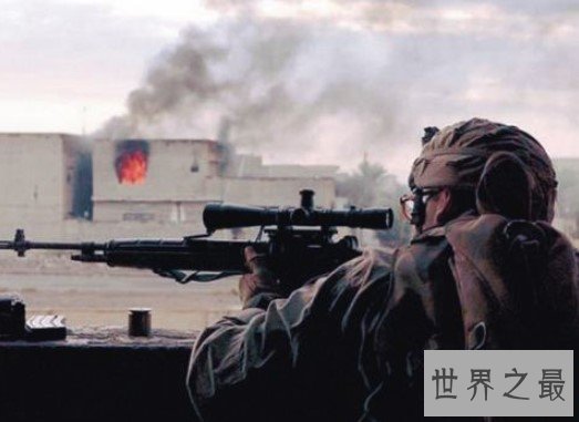 美国第一狙击手,战场上英勇杀敌255名