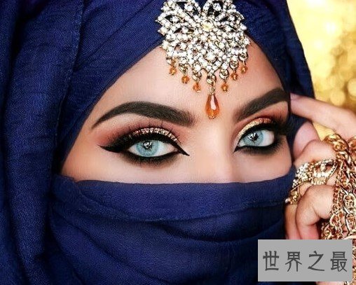 世界上最神秘的种族,阿拉伯女人从不以面示人