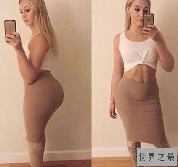 史上最冤枉美女，因臀部太大被公司开除