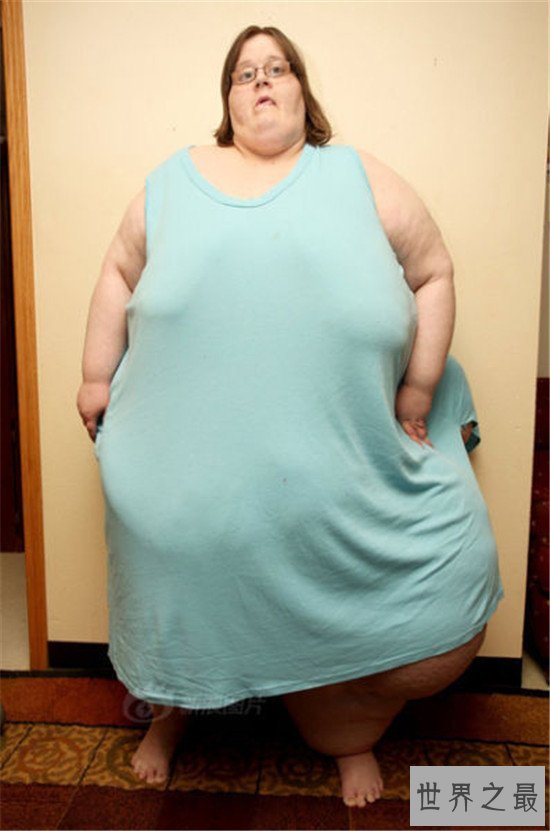 世界最胖的女人排行榜，罗莎莉达到了可怕的540kg！