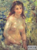阳光中的裸女具有很大的争议 雷诺阿被抨击得最激烈作品