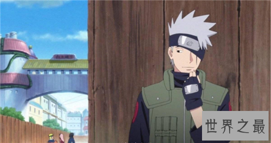 卡卡西的真面目终于呈现 右脸上有明显的疤痕