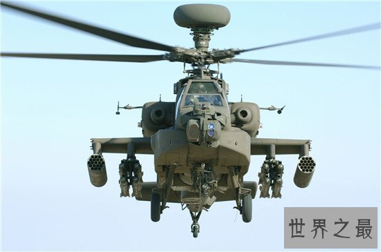 世界第一直升机阿帕奇武装直升机 战场上抢走所有武器风头