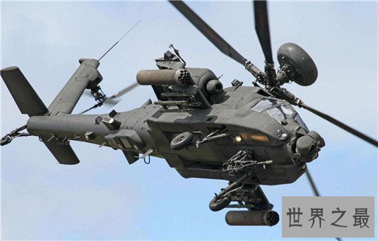 世界第一直升机阿帕奇武装直升机 战场上抢走所有武器风头