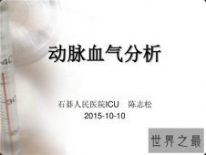 动脉血气分析是什么意思 它能提供什么样的信息