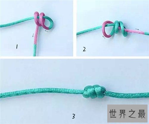 秘鲁结手工编绳技巧，不同秘鲁结编法介绍