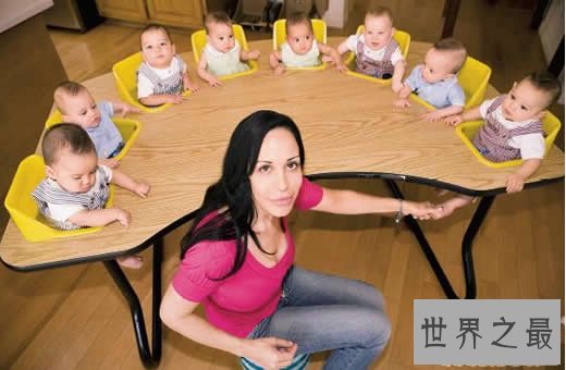 世界上最多的多胞胎,10女5男十五胞胎(图片)