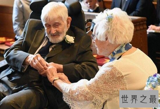 世界上最老的新婚夫妇,年龄加起来超过188岁
