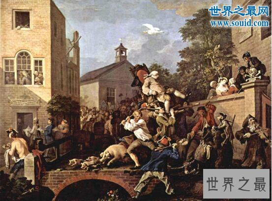 世界上最早的漫画家,贺加斯距今大约300年