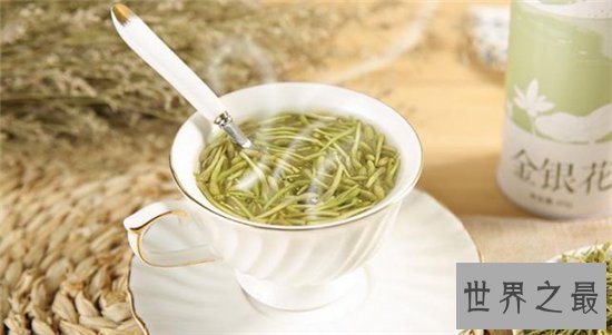 金银花茶的功效与作用,能对抗外感风热喉咙干燥