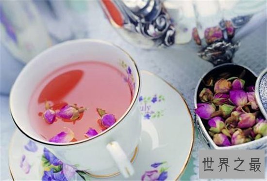 喝玫瑰花茶的好处,改善女性气血达到内分泌平衡
