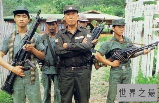 世界最大毒枭,拥有6个师的武装,毒品却不卖中国