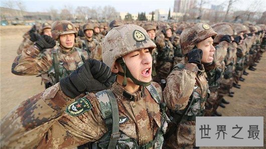 解放军五大战区排名,中部战区兵力为总兵力的四分之一