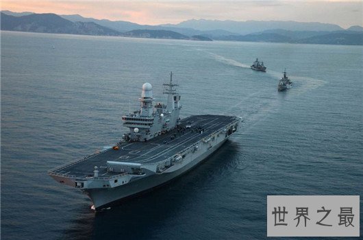 世界航母排名,辽宁舰排名第五,中国航母未来有望进入前三