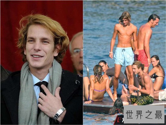 安德烈王子拥有女人疯狂的外貌,他的妻子是一位公主