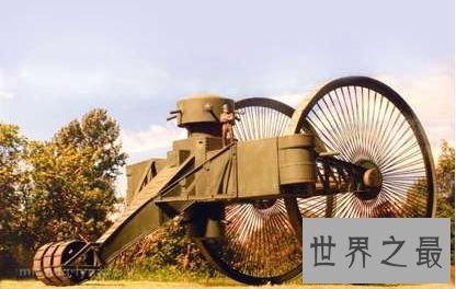 历史上的怪异坦克,沙皇坦克居然长这样