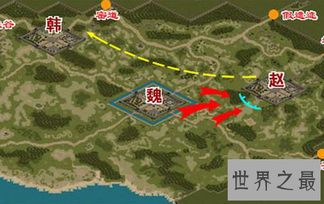 最一招制胜的计策,围魏救赵的意思是什么?