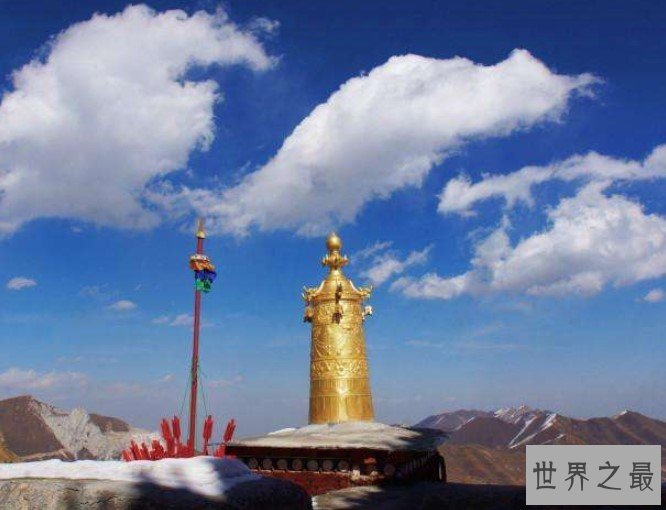 中国最大的拉则诞生,位于青海拉脊山巅的宗喀拉则