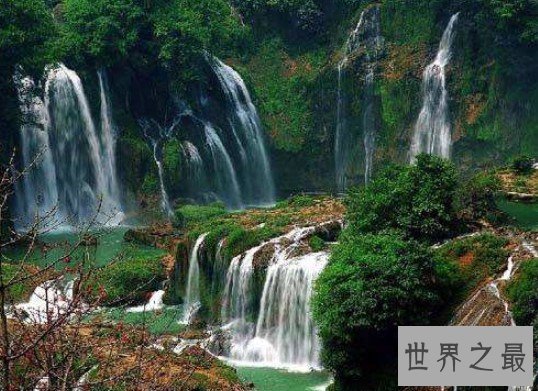 亚洲最大的跨国瀑布，《花千骨》取景地