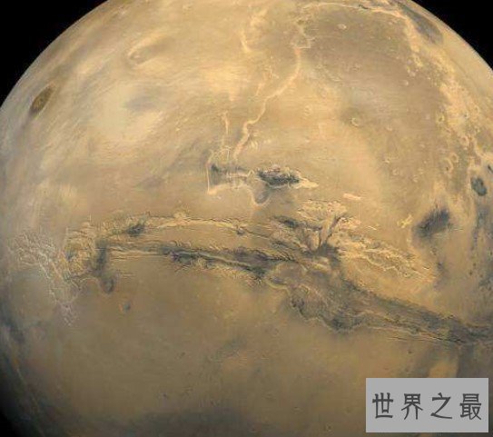 太阳系中最大的峡谷,长度是怒江大峡谷7倍