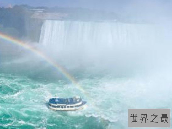 世界上水流量最大的瀑布,平均流量为5720m3/s