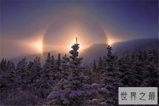 俄现罕见幻日奇观,后羿射日的原型就是幻日