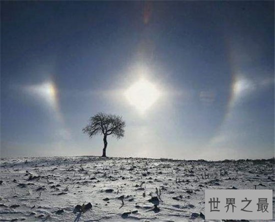 幻日现象曾在春秋便出现,一般持续几分钟便结束