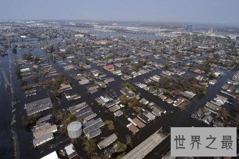 美国历史上最可怕的飓风,这阵风刮过后损失四百亿美元!