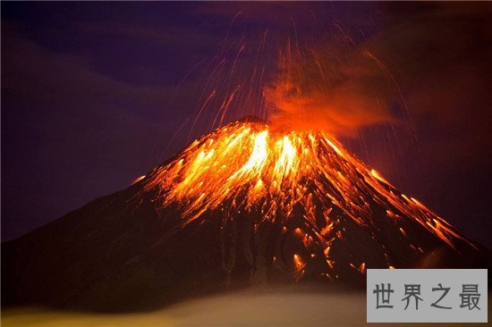 世界上最小的火山,围在旁边如同篝火晚会