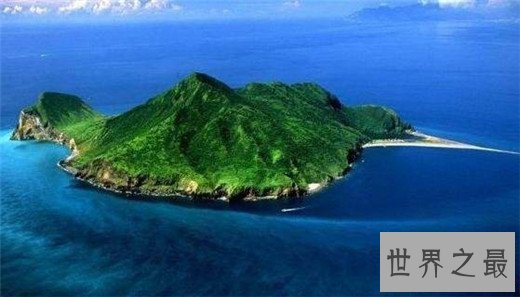 世界十大造型最酷的海岛，塔法卢阿心形岛像极了爱情